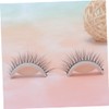 Healeved Natural False Eyelashes Lash Cluster Glue Wispy Strip Long