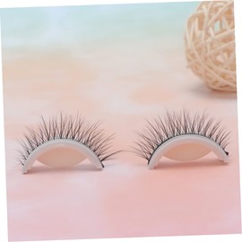 Healeved Natural False Eyelashes Lash Cluster Glue Wispy Strip Long Makeup Eyelash Extensions