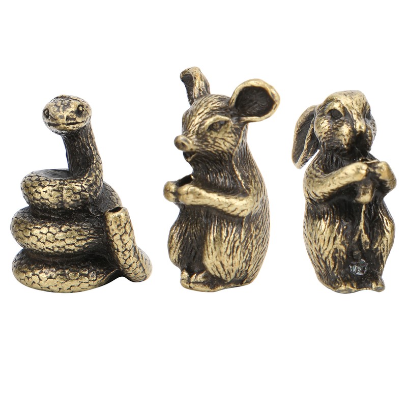 12Pcs Incense Holder Retro Zodiac Household Alloy Home Decoration for
