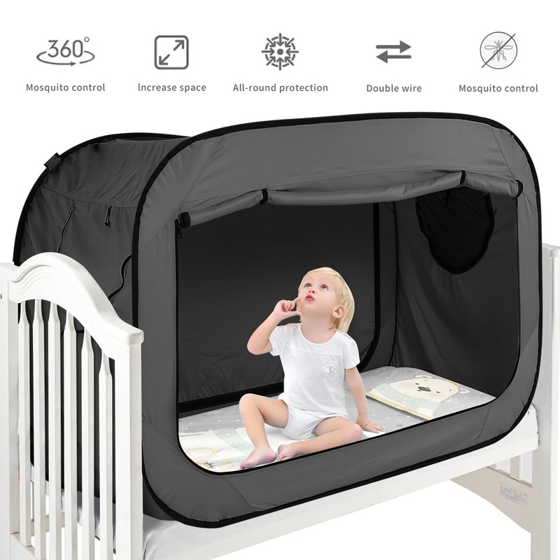 Poray Pop Up Baby Bed Tent Privacy Tent for Toddler