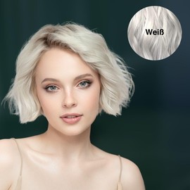 LEON MIGUEL Hair Fiber - Premium Hair Thickener – Immediately Conceals Receding Hairlines, Hair Loss, Balding Areas and Thinning Hair – Hair Powder | 25g (WHITE)