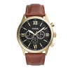 Flynn Chronograph Brown Leather Watch