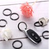 LIKENNY Flat Key Ring, Key Ring, Double Ring, Fall Prevention,
