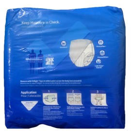 Medline New Fitright Underwear 2 Xl 20 Count