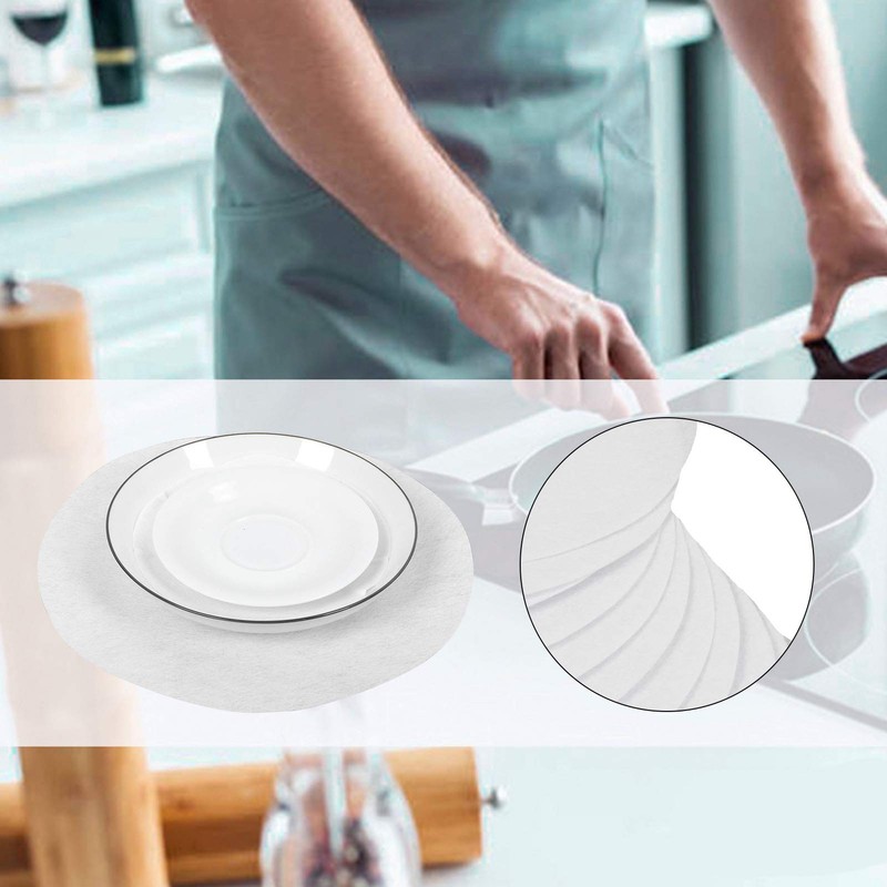 Soft Felt Plate Protectors, Dish Separators Protectors, Dinner Plate Divider