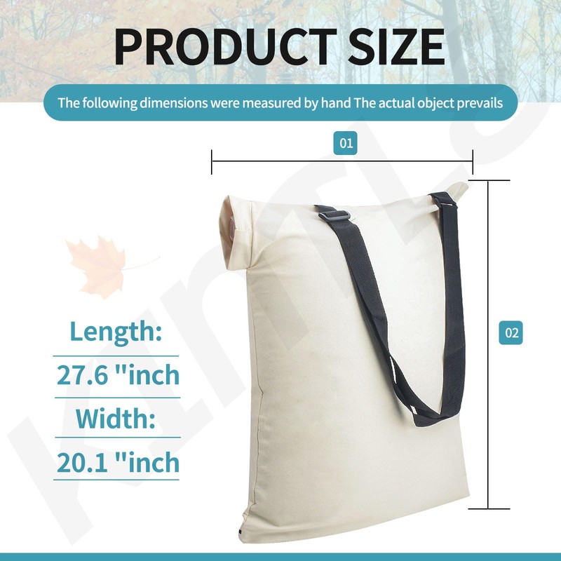 2 Pack 127-7040 Blower Debris Vacuum Bag/Leaf Blower Bag Compatible