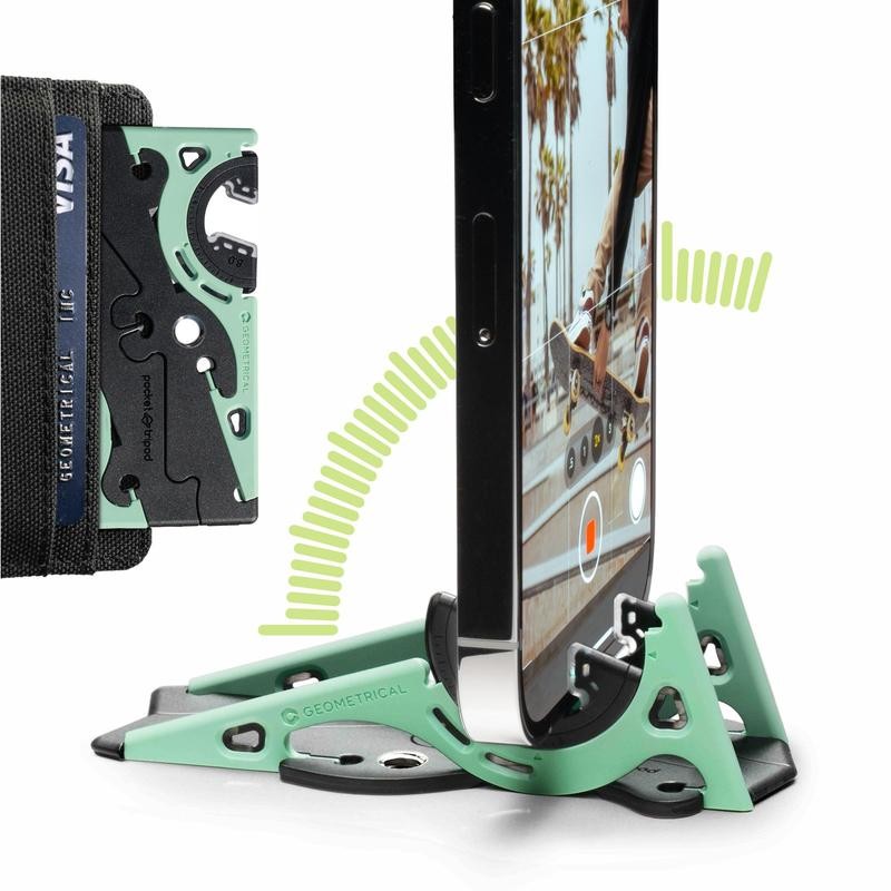 GEOMETRICAL Pocket Tripod PROv2 Universal Kit - Color: Matte-Black