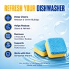 Enzyme Dishwasher Cleaner Tablets Ultra, 24 Count - Remover Odor