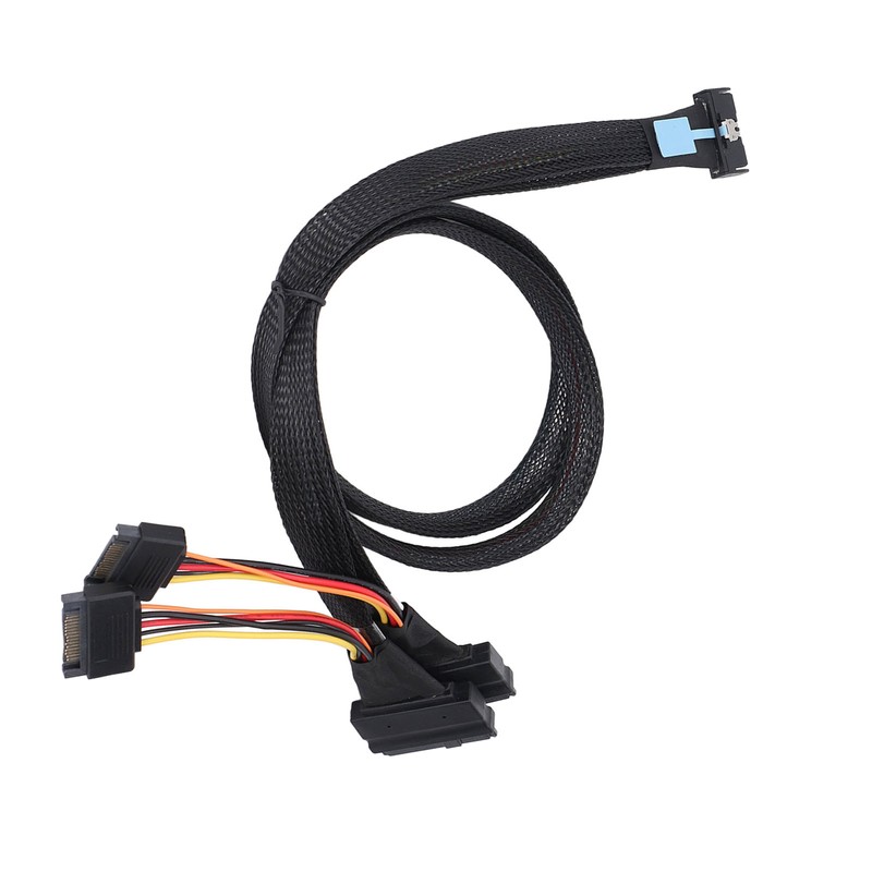 8i 74P to 2xSFF 8639 with 15P Powe Cable Professional