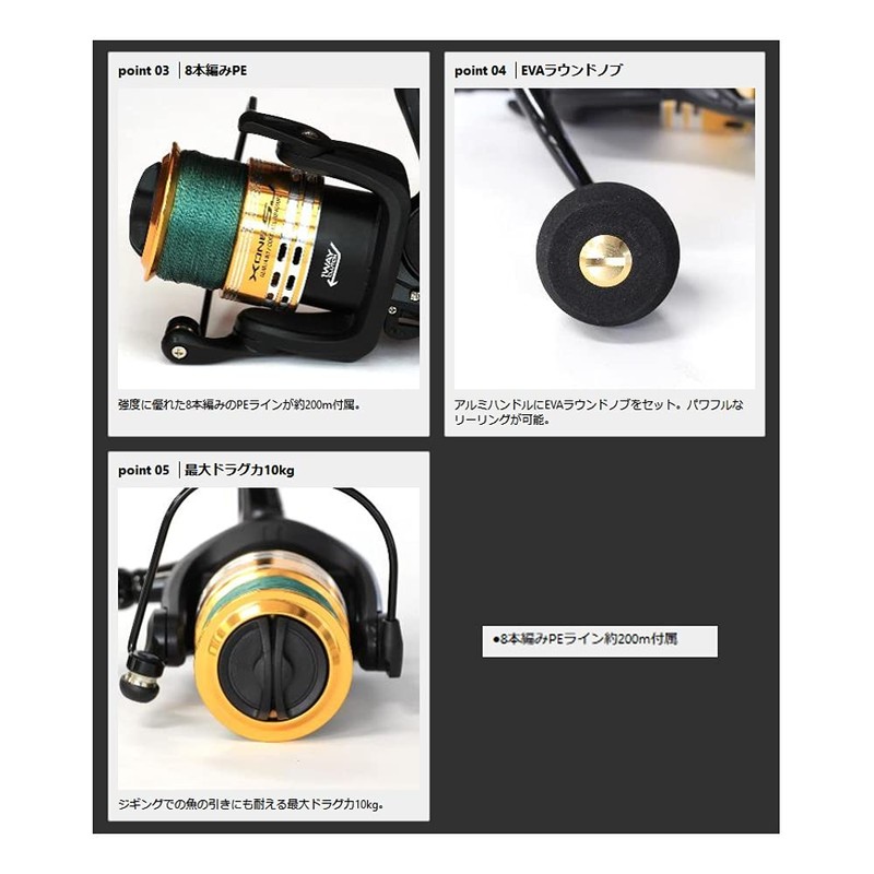 Prox X1SJX8 PE Line No. 2.0 / 200M Included, Size