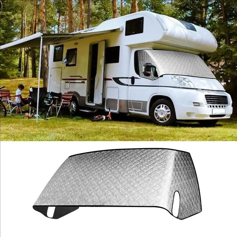 KDOWES RV Windshield Cover Compatible with Ford E450 Class C