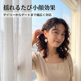 JADZBJR ピアス レディース 揺れる/タッセル 肌に優しい素材/優しい シェル 花びら ヒトデ デザイン ジルコン ロングピアス 海洋風 リゾート 精緻 おしゃれ 大人可愛い 高級 耳飾り 誕生日 プレゼント ギフトBOX付