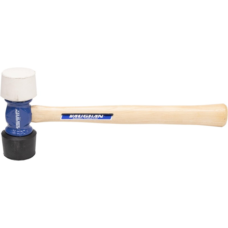 VAUGHAN 24 oz Soft Face Rubber Mallet, Made In The