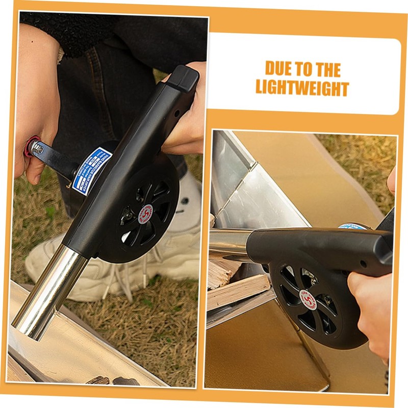 Kisangel Barbecue Blower Air Blower Outdoor Air Fire Blower Picnic