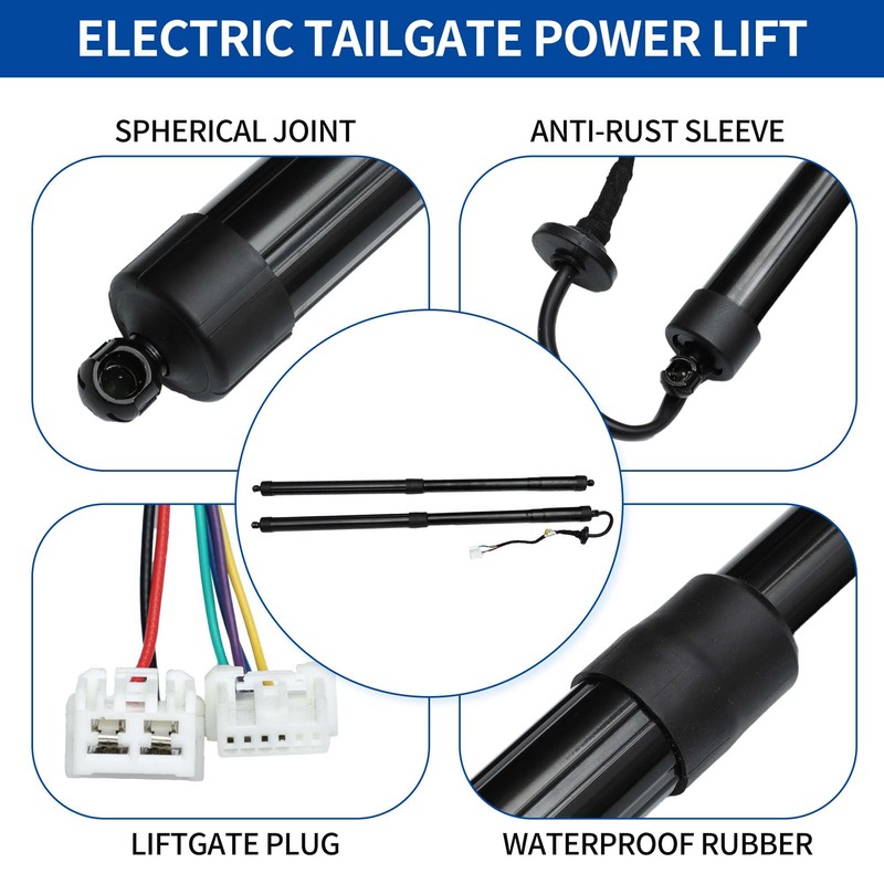 X AUTOHAUX Rear Left Right Tailgate Power Lift Support for