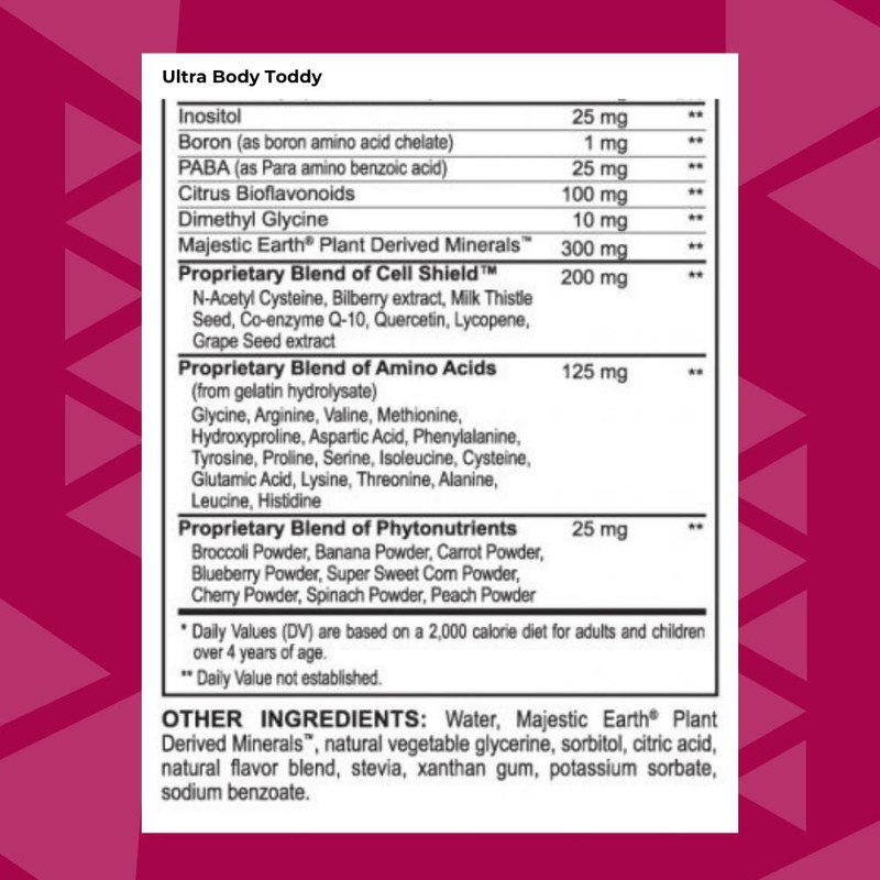 Youngevity Ultra Body Toddy - 100+ Nutrient Mega Multi-Vitamin Mineral