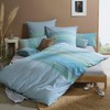Erwin Müller Bed Linen Seersucker Blue Size 135 x 200