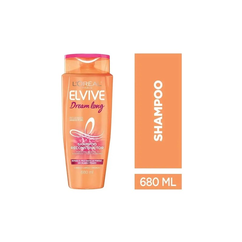 Shampoo L'oréal Paris Elvive Dream Long 680 Ml