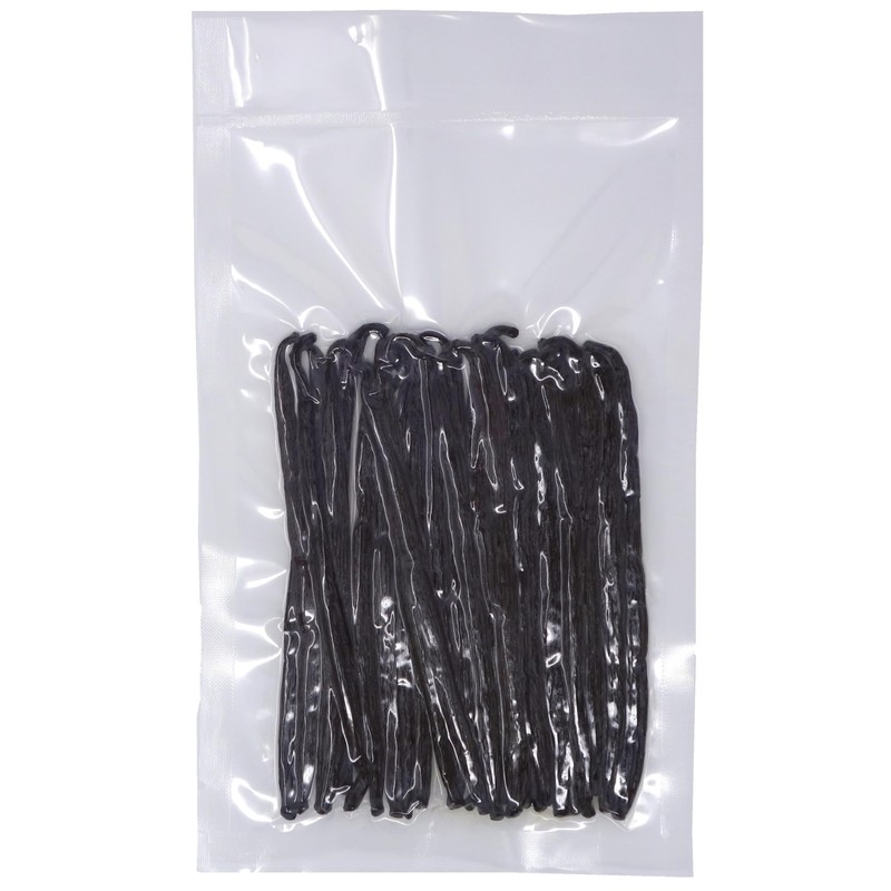 25 Whole Grade A Prime Gourmet Bourbon Madagascar Vanilla Beans