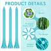 Jenaai 200 Pcs Golf Tees Bamboo Golf Tees Professional Golf
