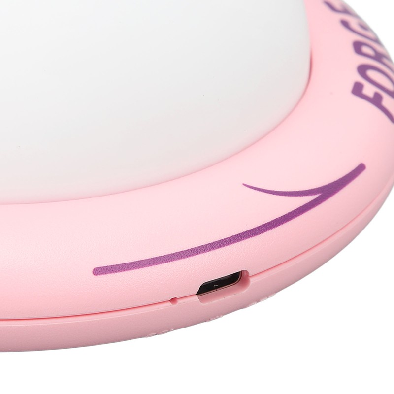 Cute Bunny Night Light Rechargeable 3 Levels Warm Light Soft
