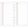 Day Runner Undated Planner Notes Refill, 3.75 x 6.75 Inches