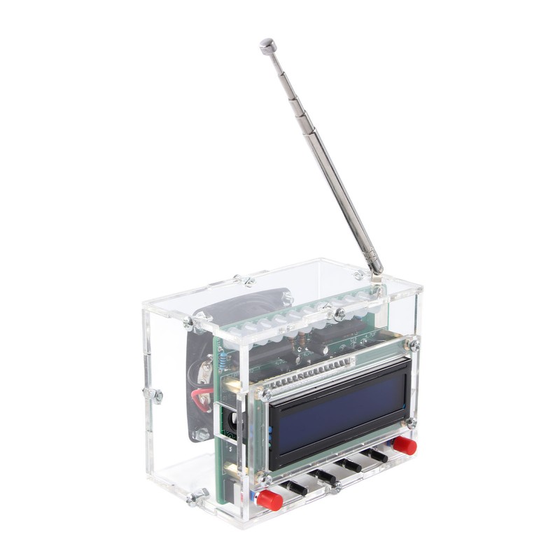 DIY FM Radio 87 To 108MHz LCD Display Digital Radio