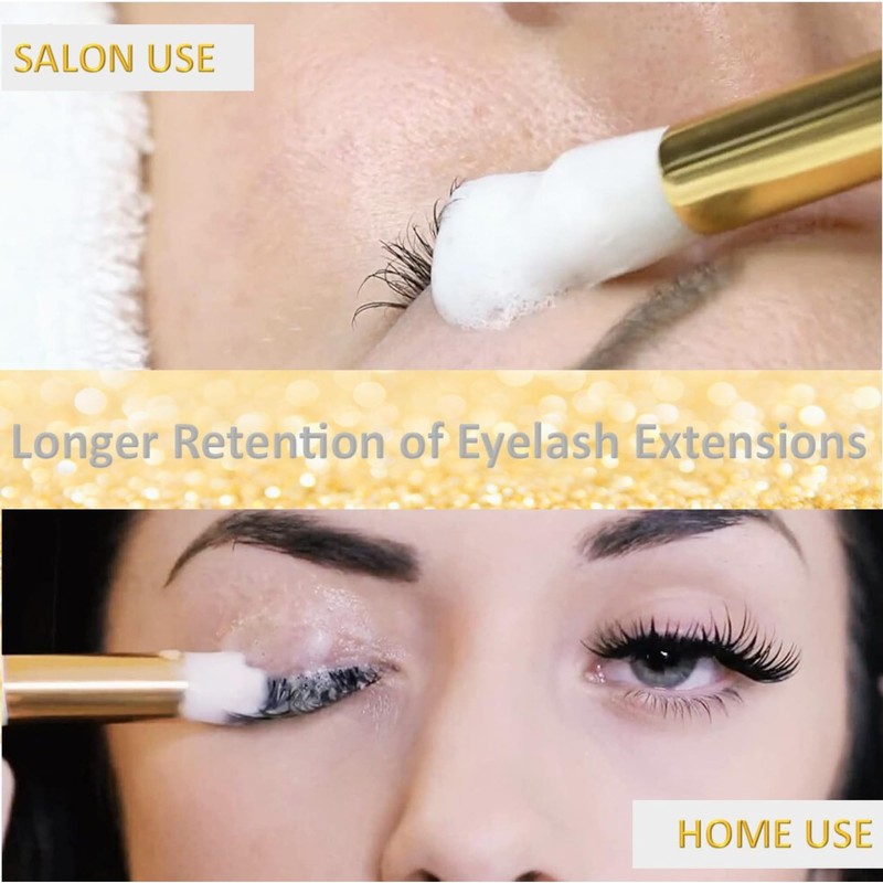 Eyelash Shampoo Brush, Cleaning Brush for Eyelash Extensions and Eyelash