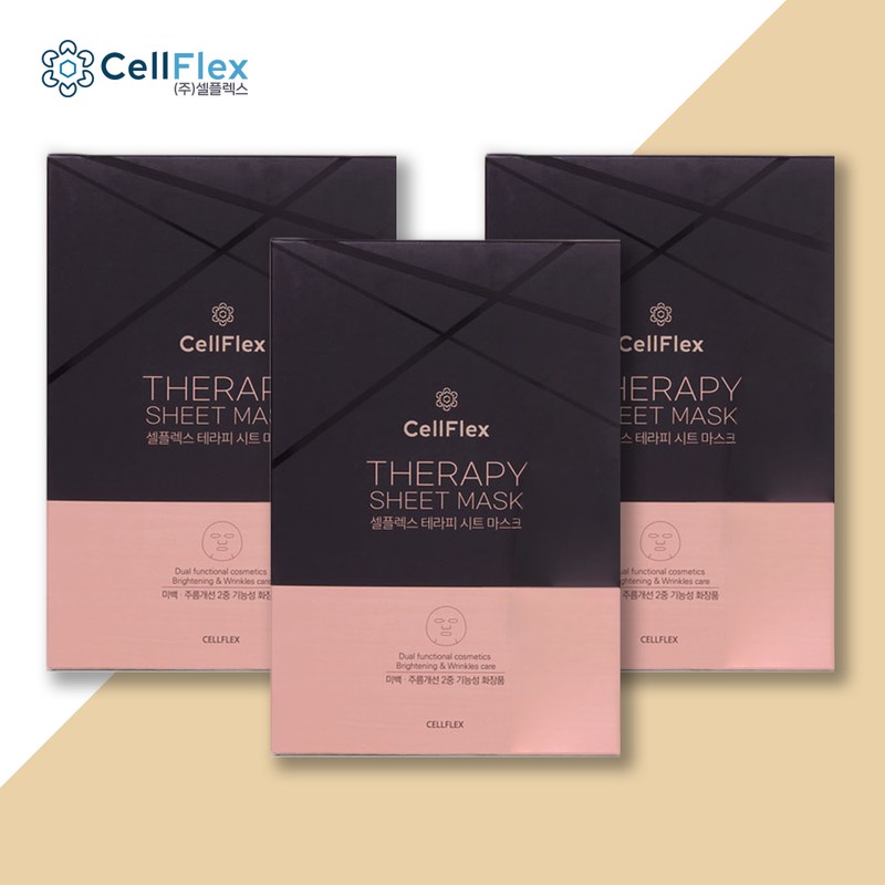 Cellplex Therapy Sheet Mask Pack (27g x 10 sheets) x