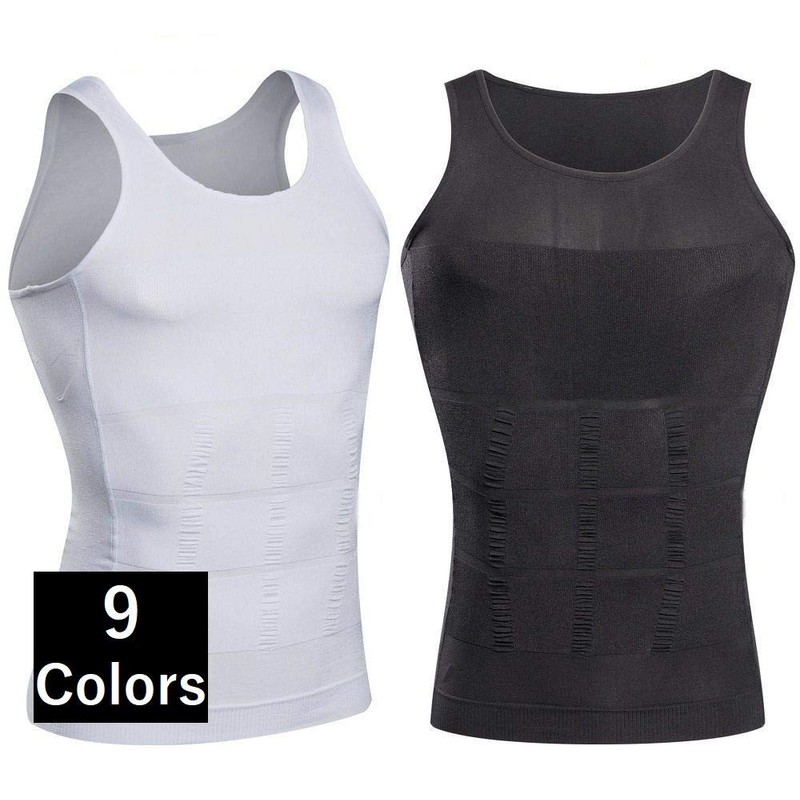 Plus Nao(プラスナオ) メンズ 加圧インナー 加圧シャツ 着圧インナー 着圧シャツ タンクトップ ノースリーブ ラウンドネック