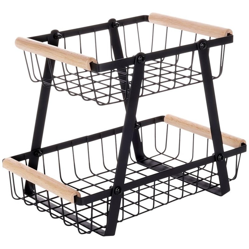 Vilde Storage Basket Fruit Basket Vegetable Basket Metal Basket Wire