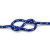 Blue & Yellow Polypropylene Rope, Solid Braided Poly Rope Cord