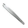 Professional Eyebrow Tweezers Set, Stainless Steel, Slant Tip, 13 cm,