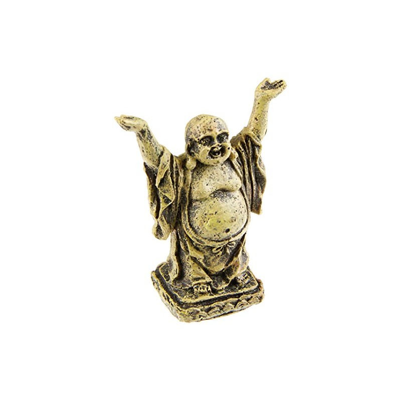 Penn-Plax (RR563 Mini Standing Buddha Aquarium Ornament | Great a