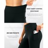 28"/30"/32"/34" Inseam Women's Bootcut Yoga Pants Long Bootleg High-Waisted Flare