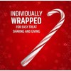 Peppermint Flavored Candy Cane | Red & White Stripes Individually