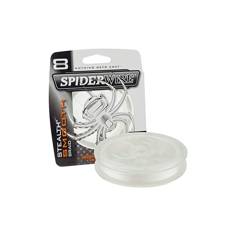 Spiderwire Filo da Pesca Stealth Smooth 8 Translucent 150 m