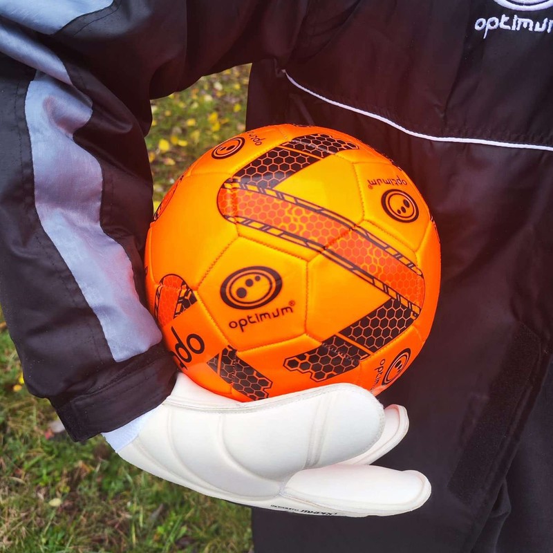 Optimum Classico All-Weather Football Ball - Stylish, Soft-Touch PVC, Even
