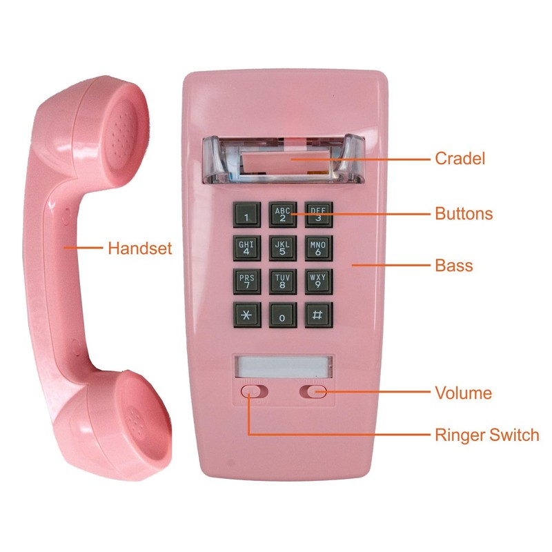 Wall Phone, Wall Phones for landline Wall Mount, Used for