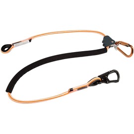 Pelican Rope Positioning Lanyard with Aluminum Snap Hook (1/2 inch x 12 feet) – Polyester Rope, Adjustable Lanyard, for Fall Protection, Arborist, Tree Climbers