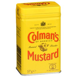Colman's Dry Mustard Powder 2oz (Pack of 3) | Hot & Tangy | Grilling, Dips, Dressings, Marinades |