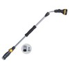 Melnor 65145AMZ RelaxGrip 8-Pattern Pivoting-Head QuickConnects Extension Wand, Black/Yellow
