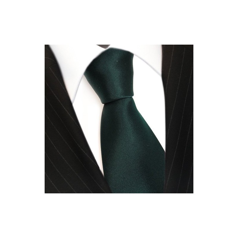 Slim TigerTie, Designer Satin Tie, Plain, in Various Colours. -