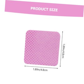 4boxes Eyelash Glue Cleaning Makeup Wipes Cleaning Tools Cleaning Wipes Snack Freezer Lash Gel Remover Professional Glue Wipes Glue Cleansing Pad Glue Bottle Wiper Non-woven Fabric TOVINANNA