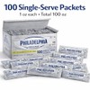 Prompt Prep Philadephia Original Cream Cheese Pouches – 100 Pouches