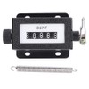 0-99999 5 Digit Mechanical Counter Rotary Knob Resettable Manual Hand
