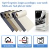 KING MOUNTAIN Canvas Iron on Patch,3"×60",Waterproof 100% Cotton Fabric Repair