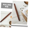 OHPHCALL 2pcs Small Wooden Rolling Pins Nonstick Kitchen Tools for