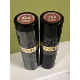 Revlon Super Lustrous Creme Lipstick #460 Blushing Mauve, 0.15oz Lot Of 2