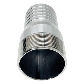 SAFBY Combination Hose Connector Set for Pump, Plated Steel (2 inch)